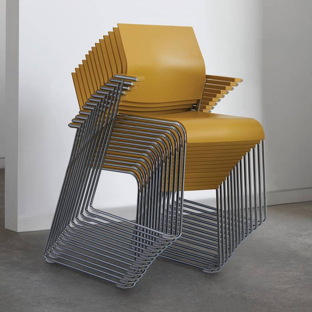 Tabouret comptoir rembourré sans bras - Série Tuck