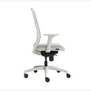 Tabouret pneumatique avec repose-pieds circulaire L1