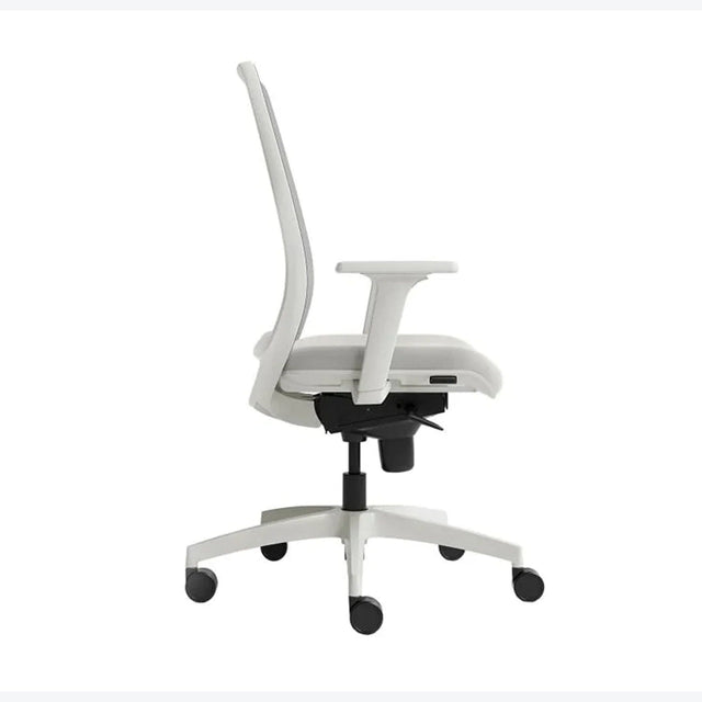 Tabouret pneumatique avec repose-pieds circulaire L1
