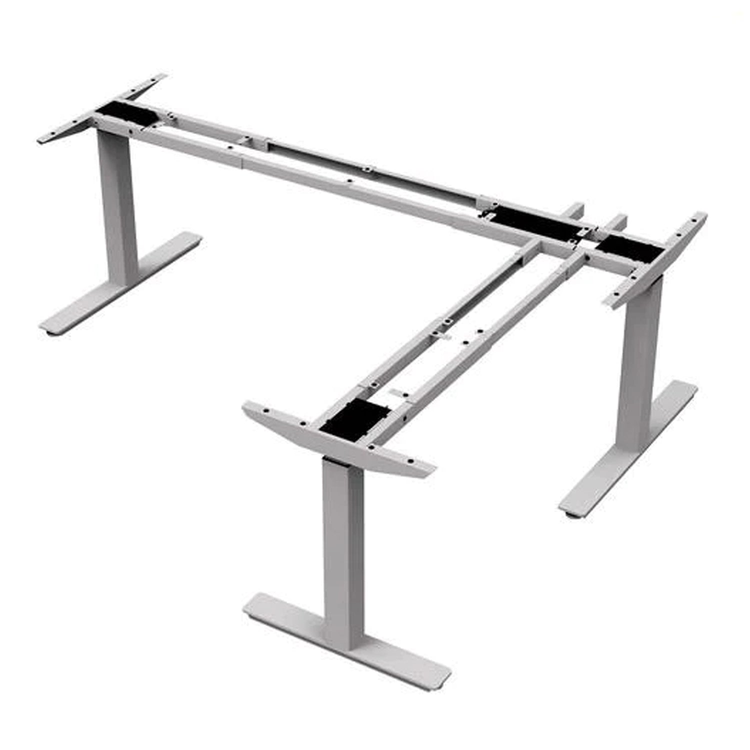 Base électrique en L, ajustable en hauteur de 21,6" à 47,9"H - upCentric 3L