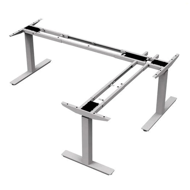 Base électrique en L, ajustable en hauteur de 21,6" à 47,9"H - upCentric 3L