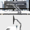 upCentric ergonomic dual-screen stand