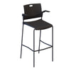 Polypropylene bar height stool - Butterfly Series