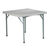 Table pliante carré 3' en résine multiusage - Série Work Smart