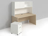 Ensemble 5 - Bureau droit avec caisson mobile, Concept 300
