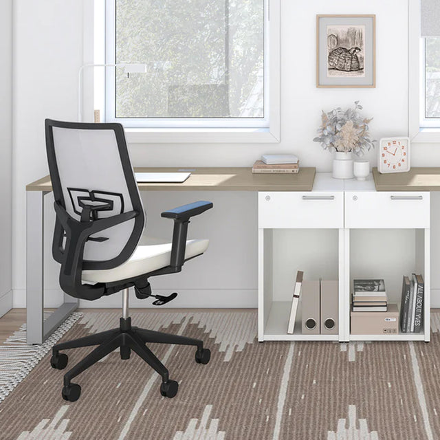 Petit bureau droit avec rangement Concept C.A.