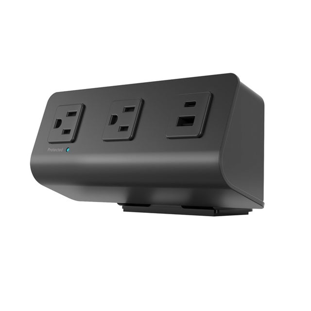 Multiprise de bureau, 2 prises électriques 2 ports USB FlexCarge4C