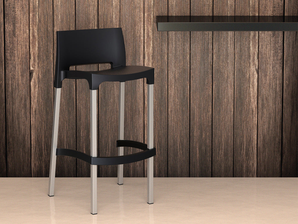 Stackable armless stool - Gio Series