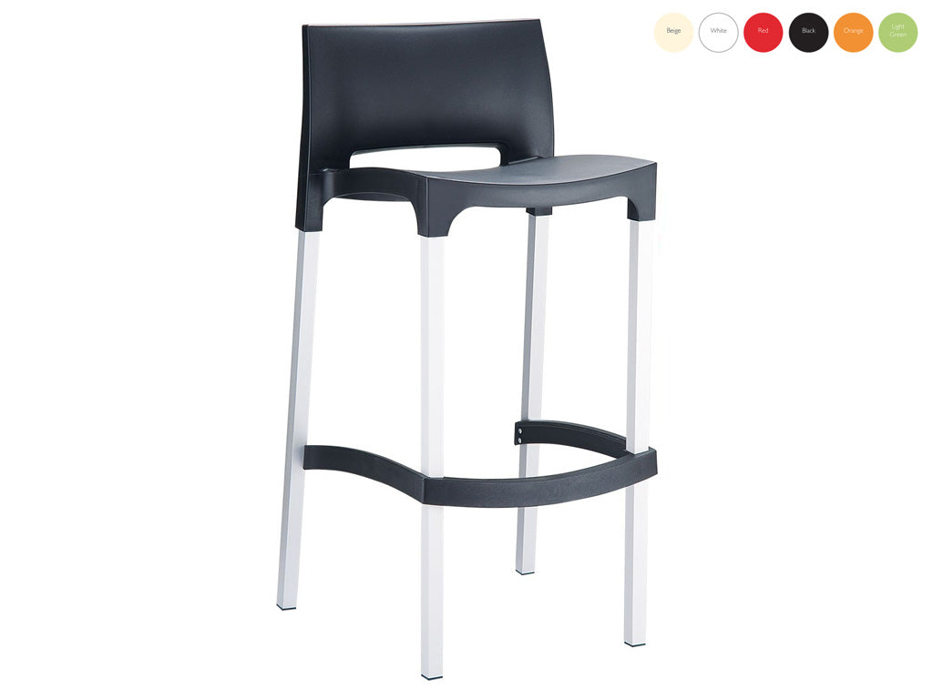 Stackable armless stool - Gio Series