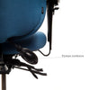 Aircentric2 ergonomic chair with headrest for small persons