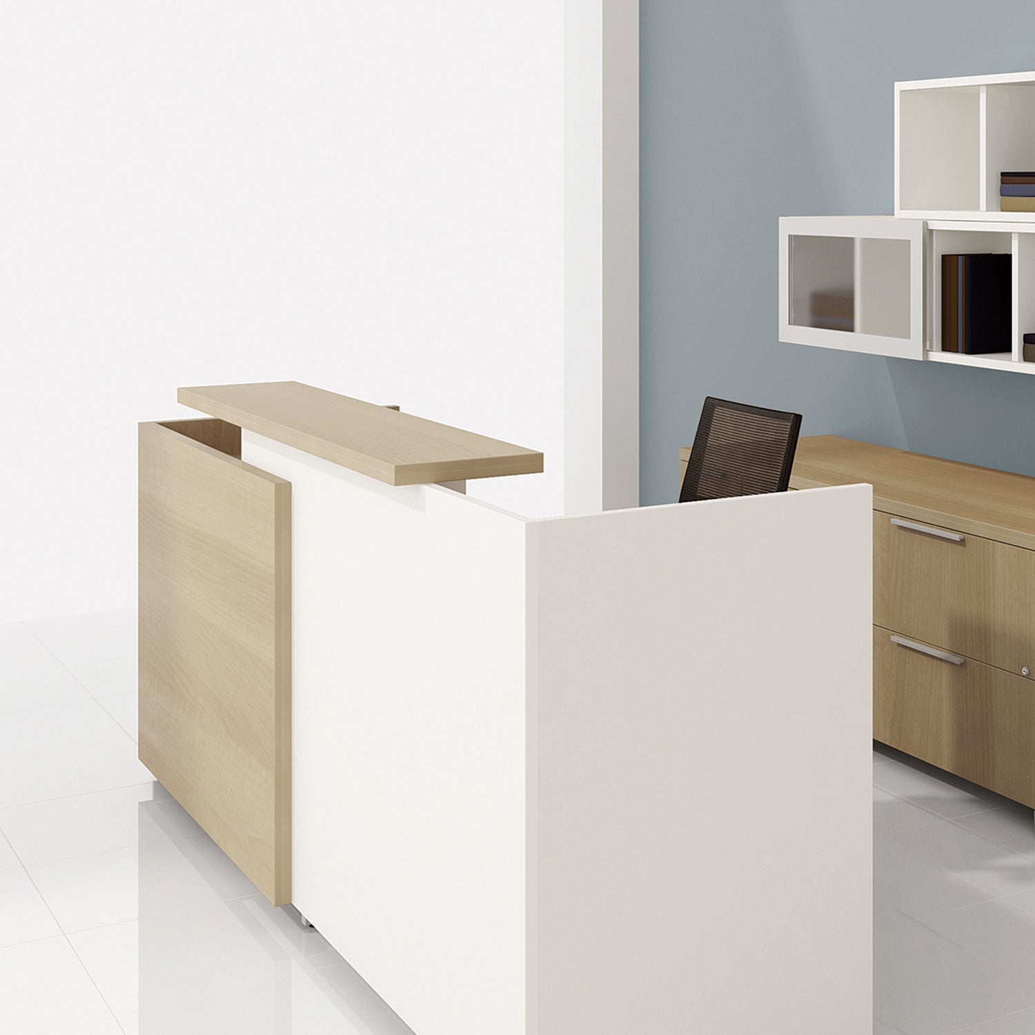 Bureau de réception droit Collection Quad