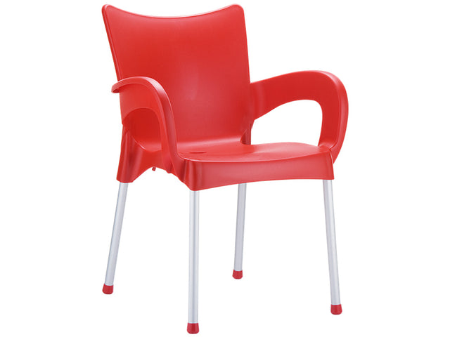 Chaise visiteur avec bras empilable - Série Romeo