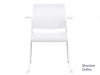 Chaise visiteur sans bras - Série Tuck