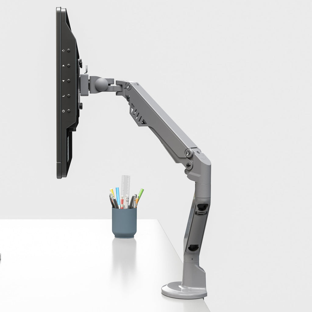 Ergonomic flat screen stand upCentric