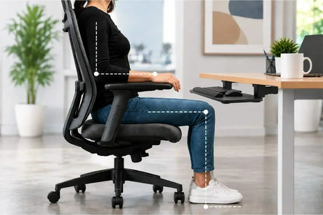 Quelle taille de chaise de bureau choisir selon sa grandeur et sa morphologie?