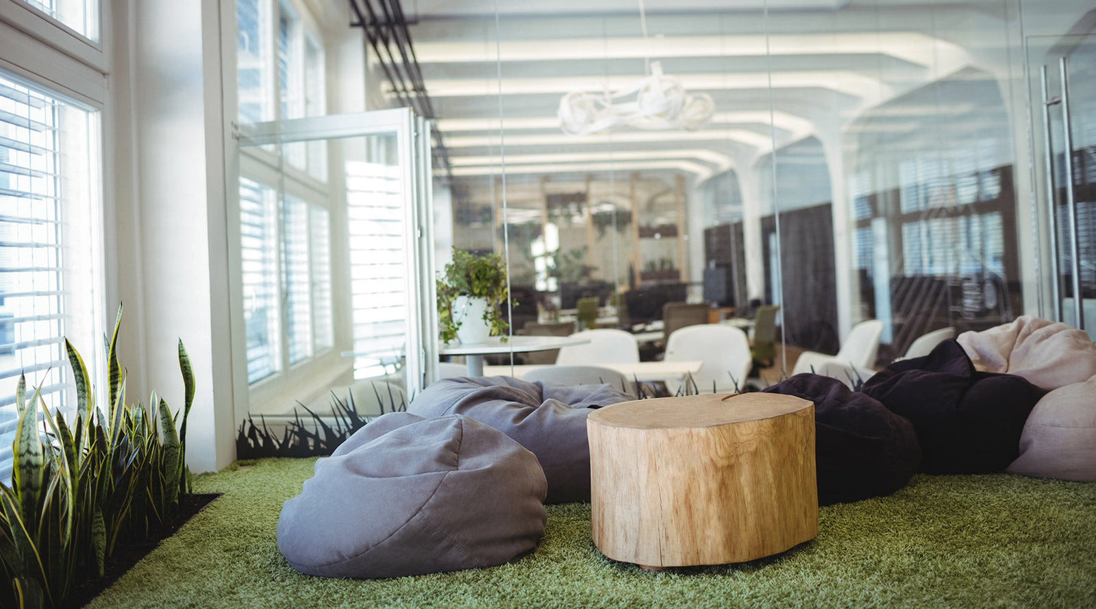 une salle de repos pour les employés