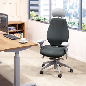 Chaise de bureau pour tailles fortes et élancées – Bourgogne H