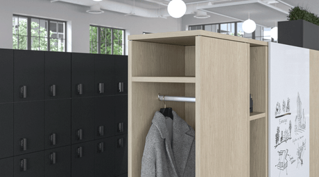 Casiers, lockers et vestiaires