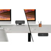 ergoCentric Dual Mount Power Dock shown installed above and below a desktop
