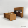 Bureau en U avec étagère Concept 400E