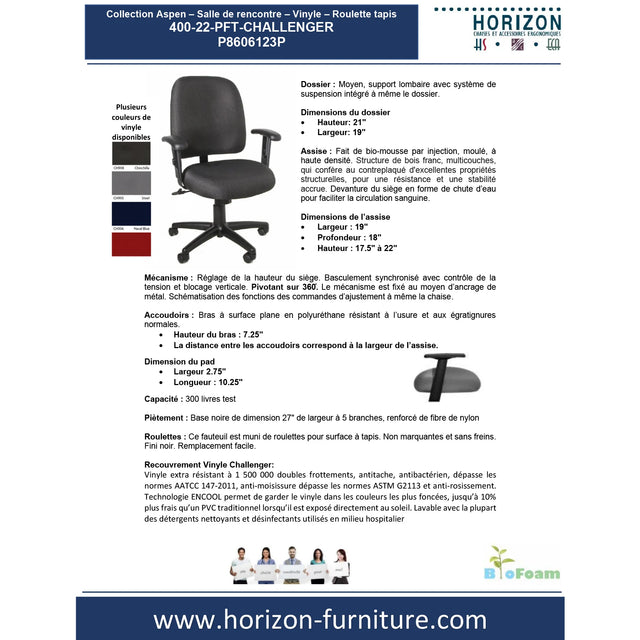 Collection Aspen - Salle de rencontre - Vinyle - P8606123P