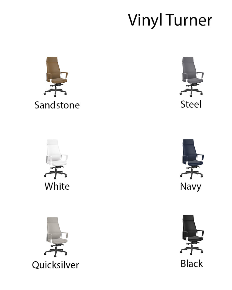Chaise exécutive dossier haut