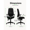 Chaise ergonomique Cierra Standard