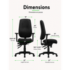 Cierra Petite ergonomic chair