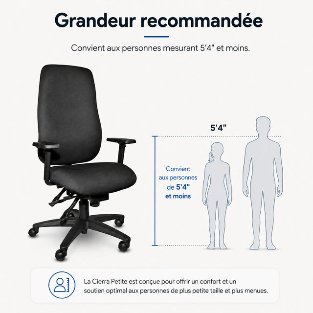 Cierra Petite ergonomic chair