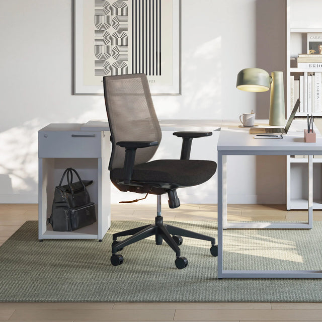 Chaise de bureau avec dossier en maille Upswing