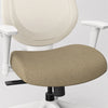 White office chair with mesh back Youtoo