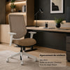 White office chair with mesh back Youtoo
