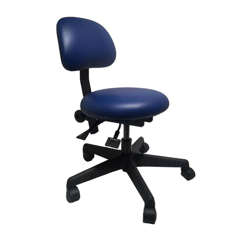 Chaise ajustable avec dossier pour éducatrice