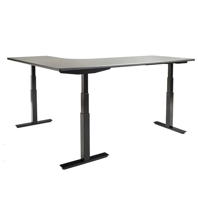 Table électrique en "L" 30"P, ajustable en hauteur 24"P - Série UpCentric 3L