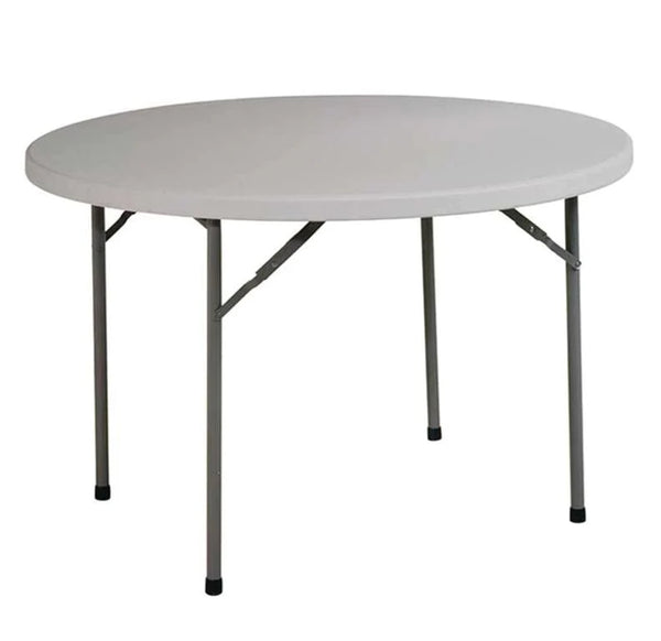 Table pliante ronde 48" en résine multiusage - Série Work Smart
