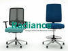 Chaise de bureau avec dossier en maille Radiance