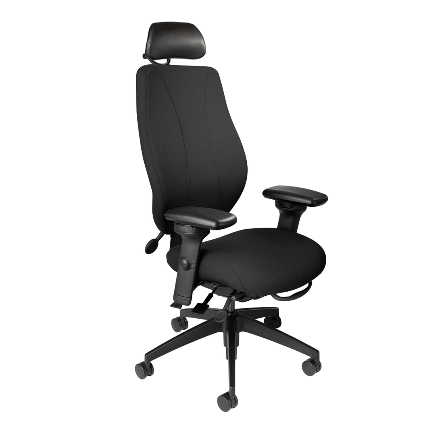 Chaise de bureau avec Appui-tête, tCentric Hybrid